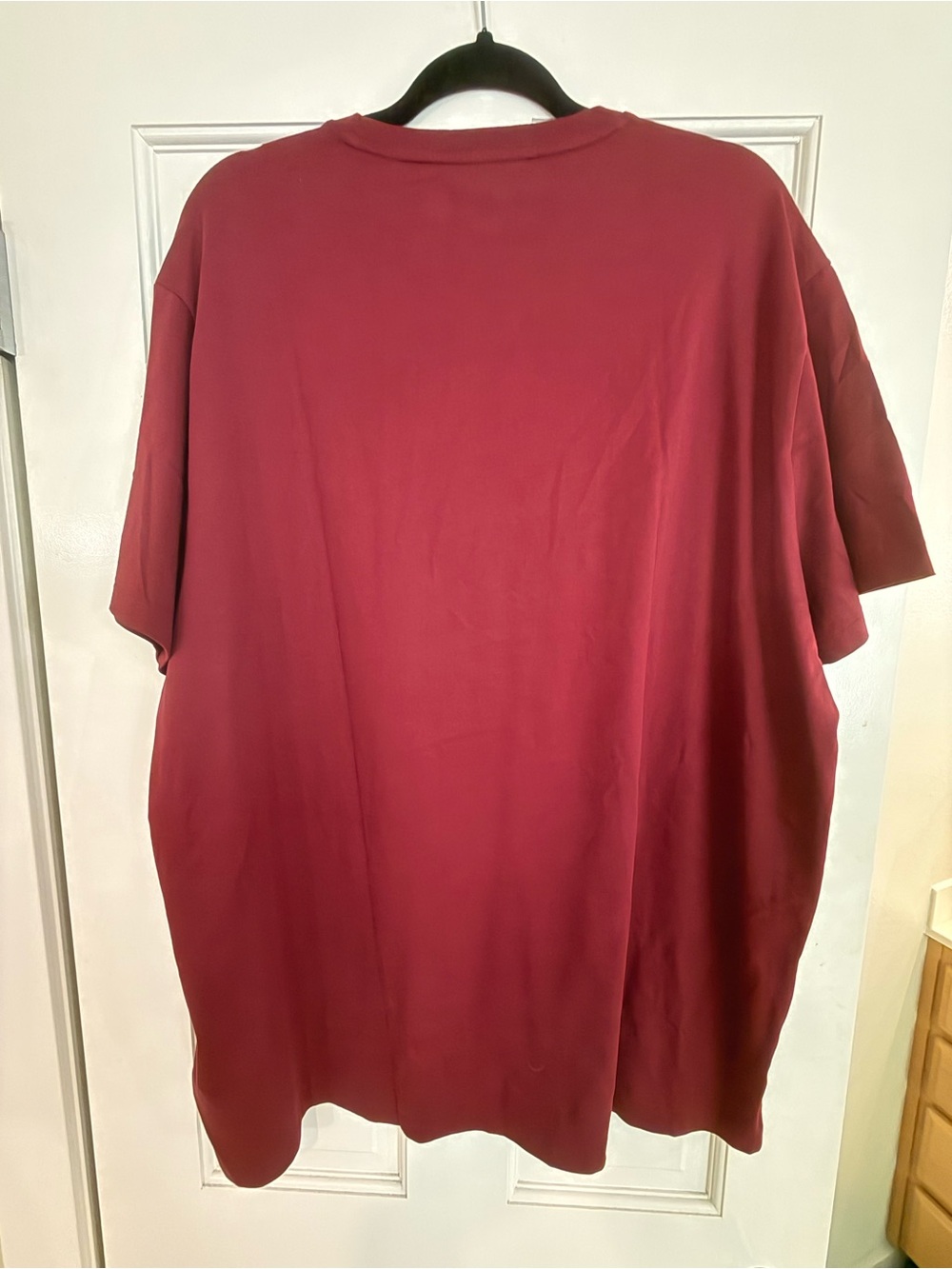 Polo by Ralph Lauren Men's Short Sleeve Tee in Burgundy - Picture 2 of 4